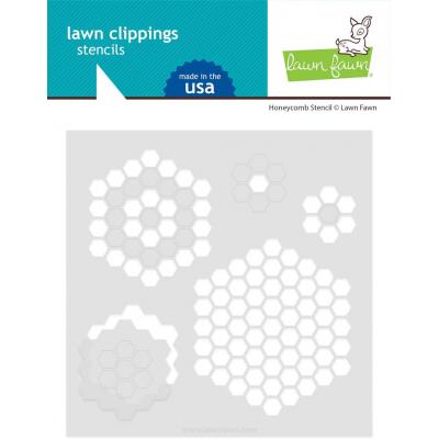 Lawn Fawn Stencil - Honeycomb